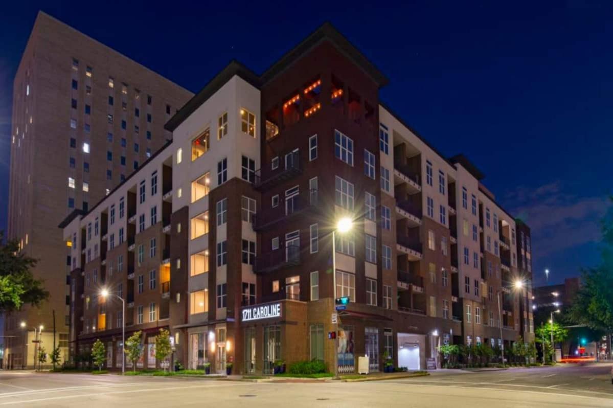 Downtown Apt Free Parking - Pool - Gym - Fully Kitchen Houston Luaran gambar